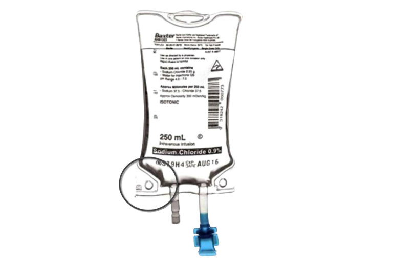 Recycling IV Bags & Pouches with Codes